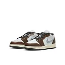 NIKE AIR JORDAN 1 LOW SE (GS) 中大童籃球鞋─白─FQ8156142 US6.5 白色