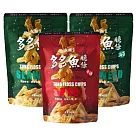 多多魚脆條(海苔/香辣)80g/袋 x 3袋組 超人氣商品2.0再進化_百大KOL強力推薦【魚饌食】 海苔x2+香辣x1