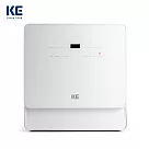 【KE嘉儀】桌上型洗碗機 (6人份、110V、免安裝、烘碗機、洗烘碗機) KDW─236W