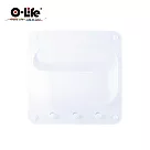 【O─Life】壁掛式牆面收納盒E款(居家收納 環境裝飾 多款模組) 白色