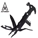 【Ad─Forest】野外求生必備 硬派黑化萬用工具/戶外求生/多功能露工具/野外求生