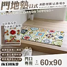 【IKEHIKO】日式威爾頓高密度編織門墊60x90cm(美觀墊 編織地墊 止滑墊 門口墊 廳墊/7375439S2) S2