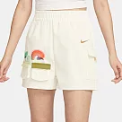 NIKE AS W NSW SHORT WVN GCEL 女休閒短褲─白─HF6175133 L 白色