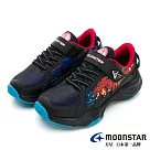MOONSTAR月星 炫技者爆系列3E寬楦大童運動鞋 24 黑