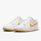 NIKE DUNK LOW RETRO 男休閒鞋─白黃─DV0831110 US11 白色