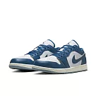 NIKE AIR JORDAN 1 LOW SE 男籃球鞋─白藍─FN5214141 US10 白色