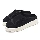 adidas 穆勒鞋 Rivalry Mule W 女鞋 黑 米白 麂皮 厚底 涼拖鞋 休閒鞋 愛迪達 IF4651 23.5cm BLACK/WHITE