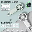 【超值二入】Wildex 手持式 USB充電隨身風扇(三段可調速) 台灣製造、通過BSMI認證 綠色二入