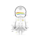 Pop Mart Mega Space Molly Rainbow 彩虹 公仔 400% 彩虹