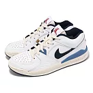 Nike 休閒鞋 Jordan Stadium 90 男鞋 白 藍 紅 內外不同色 喬丹 復古 HM3713─141