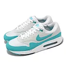 Nike 高爾夫球鞋 Air Max 1 86 OG Golf 男鞋 白 蒂芬妮綠 防潑水 休閒鞋 DV1403─117