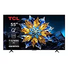 TCL 55型 4K QLED PRO Google TV 量子智能連網液晶顯示器 55C655 PRO─含基本安裝 樓層費跨區費另計 黑