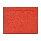 LONGCHAMP LE FOULONN?系列壓紋牛皮名片夾 紅椒