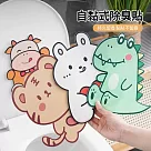 CS22 卡通造型防水自黏除臭貼(8片/入) 老虎(玫瑰)*8