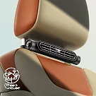 小樹屋─USB車用魔鬼氈座椅三段風速涼風扇 可調角度 降溫風扇 快速涼感 汽車專用