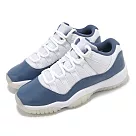 Nike 休閒鞋 Air Jordan 11 Retro Low GS 大童 女鞋 Diffused Blue FV5121─104