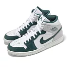 Nike 休閒鞋 Air Jordan 1 Mid SE 男鞋 白綠 Oxidized Green 高筒 FQ7720─103