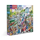 eeBoo 1000片拼圖 ─ 巴黎書攤 ( Paris Bookseller 1000 Piece Puzzle)