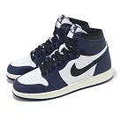 Nike 休閒鞋 Air Jordan 1 Retro High OG GS 大童 女鞋 午夜藍 FD1437─401