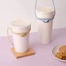 Peanuts史努比矽膠飲料杯套 ─胡士托(黃)