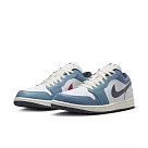 NIKE AIR JORDAN 1 LOW SE 男休閒鞋─白藍─HM3711144 US10.5 白色