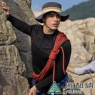 【ATUNAS 歐都納】男款SOLAR─FLEECE刷毛長袖薄立領衫/拉鍊衫/大尺碼A1PS2429M─ XL 黑
