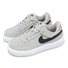 Nike 童鞋 Force 1 Low EasyOn LV8 1 PS 中童 灰 黑 魔鬼氈 FZ1010─001