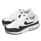 Nike 休閒鞋 Wmns Air Max 1 女鞋 白 黑 殺人鯨 氣墊 經典 運動鞋 DZ2628─102