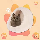 韋民 暖絨柔軟寵物睡窩 寵物舒眠床 犬貓狗睡窩 保暖墊 毛絨窩 睡墊 床墊 睡床 寵物窩 犬貓適用─ 暖絨柔軟寵物睡窩M