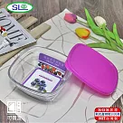SL 方型玻璃保鮮盒(大)650ml R─1600─1 台灣製