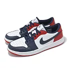Nike 高爾夫球鞋 Air Jordan 1 Low Golf USA 男鞋 藍 紅 休閒鞋 AJ1 DD9315─113