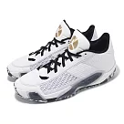 Nike 籃球鞋 Air Jordan XXXVIII Low PF 男鞋 白 黑 金 氣墊 AJ38 低筒 FD2325─107