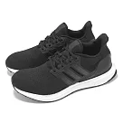 adidas 慢跑鞋 UBounce DNA 女鞋 黑白 緩衝 針織 運動鞋 愛迪達 IG6024
