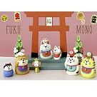 【2入組】日本DECOLE招財動物擺飾 招財貓+招財虎