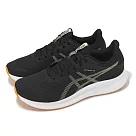 Asics 慢跑鞋 Patriot 13 男鞋 女鞋 黑 黃 膠底 透氣 緩衝 運動鞋 亞瑟士 1011B485011