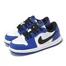 Nike 童鞋 Jordan 1 Retro Low OG TD Game Royal 小童 學步鞋 藍 一代 FQ5435─140