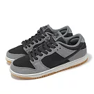 Nike 休閒鞋 SB Dunk Low 男鞋 女鞋 灰 黑 麂皮 膠底 復古 HF3063─001
