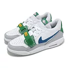 Nike 休閒鞋 Air Jordan Legacy 312 Low GS 大童 女鞋 白 綠 藍 喬丹 CD9054─140