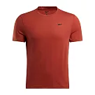 Reebok Athlete Tee 2.0 Rbk─endure [100205341] 男 T恤 運動上衣 短袖 紅