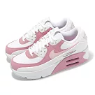 Nike 休閒鞋 Air Max 90 LV8 女鞋 粉紅 白 氣墊 運動鞋 厚底 增高 FD4328─110