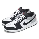 Nike 休閒鞋 Air Jordan 1 Low SE 男鞋 黑 銀 紅 AJ1 一代 HF3148─106