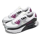 Nike 休閒鞋 Air Max 90 LV8 女鞋 白 紫 黑 厚底 增高 氣墊 運動鞋 緩震 FD4328─109