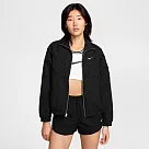NIKE AS W NSW NK WR WVN UV FZ JKT 女 舖棉外套─FV6305010 L 黑色