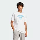 ADIDAS GRFX TEE 男短袖上衣─JC8365 L 白色