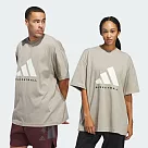 ADIDAS ADI BB TEE 男女短袖上衣─JD6127 L 灰色