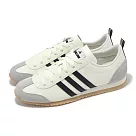adidas 休閒鞋 VS JOG 2.0 男鞋 女鞋 米白 黑 灰 膠底 復古 德訓鞋 愛迪達 JS1031 23.5cm 米白 黑 灰