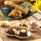 [台北遠東香格里拉] 招牌熱銷6入組(五福粽3入+紫米奶黃流沙粽3入)(含運)