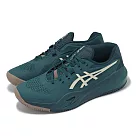 Asics 網球鞋 GEL─Resolution X Clay 男鞋 綠 法網 紅土底 緩衝 運動鞋 亞瑟士 1041A485300