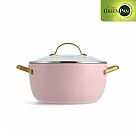 GreenPan PADOVA 雙耳湯鍋24cm(含蓋)─嫩頰粉