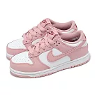 Nike 休閒鞋 Dunk Low BP 中童 童鞋 粉紅 白 小朋友 HV0930─100